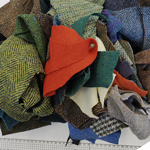 Harris Tweed scraps